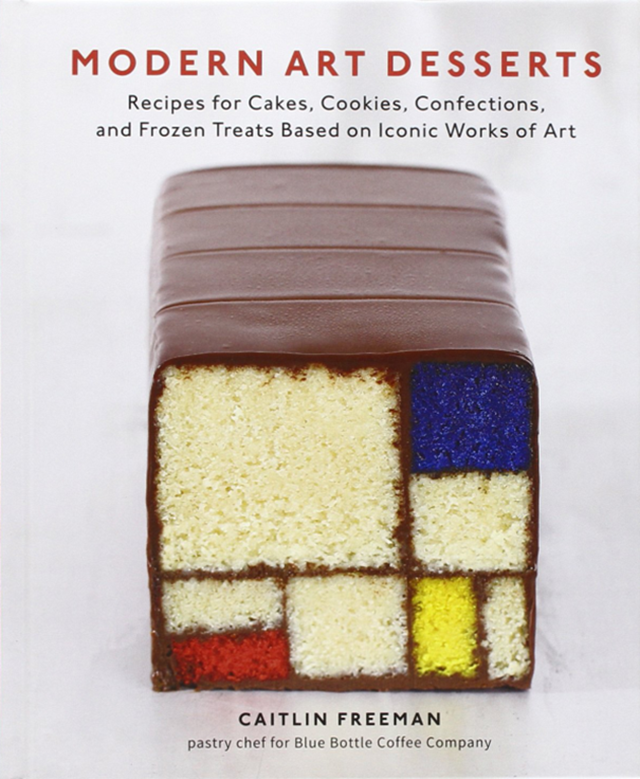 O surpreendente livro Modern Art Desserts transforma as obras de Mondrian, juntamente com o trabalho de muitos outros artistas, em arte comestível. Mas não são apenas fotografias, o livro traz receitas e o passo a passo através de imagens ilustrativas que auxiliam na preparação das sobremesas. Já imaginou servir obras de arte na sua festa de aniversário?