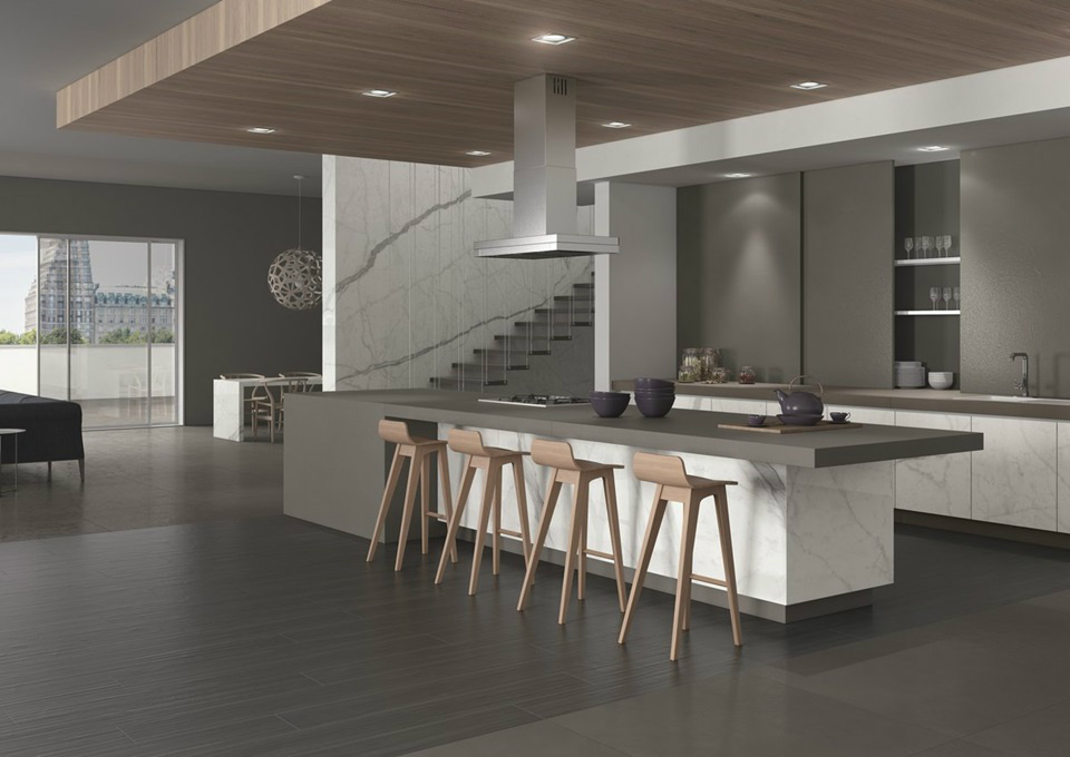 Bancada com porcelanato Portodesign 