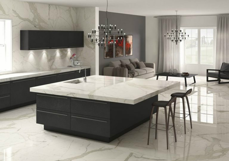 Bancada com porcelanato Portodesign