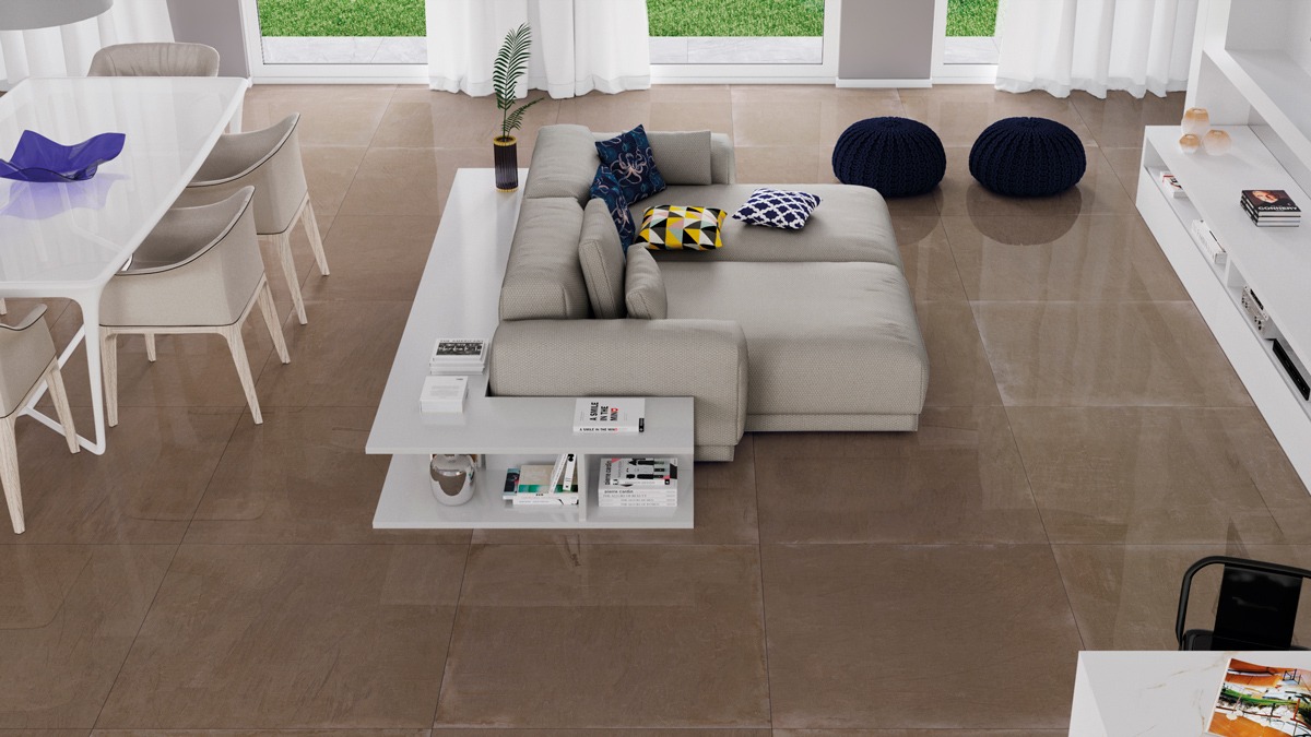 Revestimento inspirado em malas antigas proporciona decoração vintage