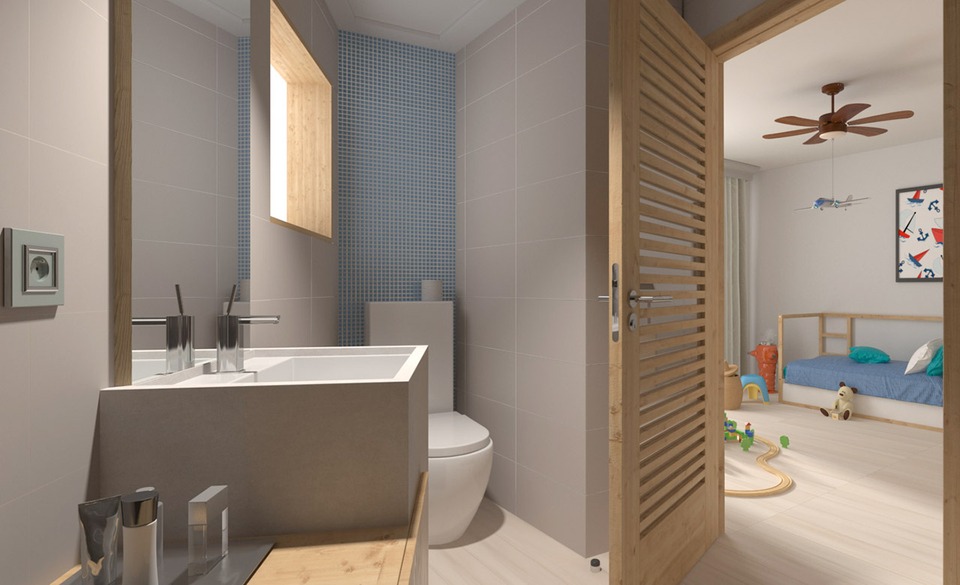 A coleção Abitare HD garante o ar de aconchego da madeira e se adapta facilmente a vários estilos de decoração, garantindo personalidade ao quarto dos pequenos.