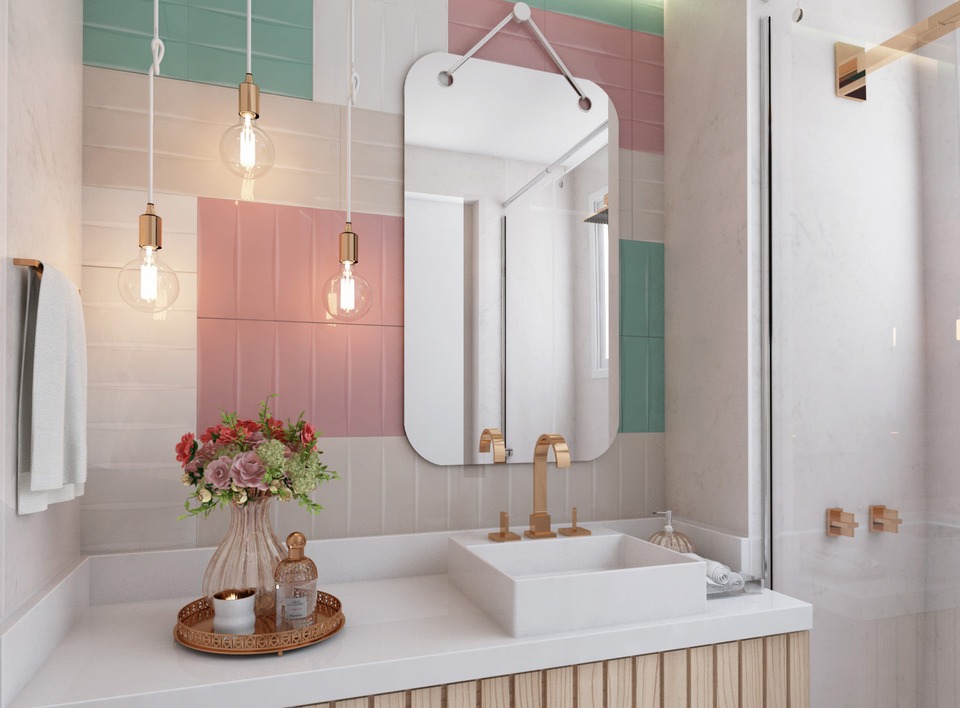 Tons pastel: decoração delicada e discreta